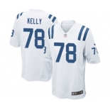 Men's Nike Indianapolis Colts #78 Ryan Kelly Game White NFL Jersey