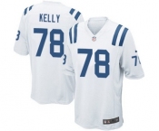 Men's Nike Indianapolis Colts #78 Ryan Kelly Game White NFL Jersey