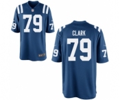 Men's Nike Indianapolis Colts #79 Le'Raven Clark Game Royal Blue Team Color NFL Jersey