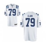 Men's Nike Indianapolis Colts #79 Le'Raven Clark Game White NFL Jersey