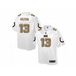 Nike Indianapolis Colts #13 T.Y. Hilton White Men's NFL Pro Line Fashion Game Jersey