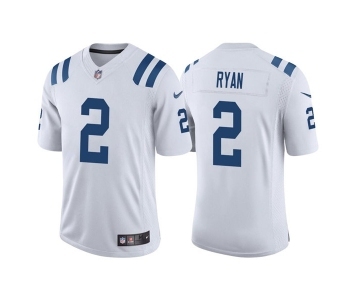 ndianapolis Colts #2 Matt Ryan White Game Stitched Jersey