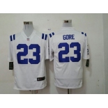 nike jerseys indianapolis colts #23 frank gore white[game]