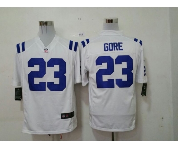 nike jerseys indianapolis colts #23 frank gore white[game]