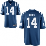 nike nfl jerseys indianapolis colts #14 nicks blue[game]