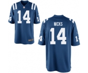 nike nfl jerseys indianapolis colts #14 nicks blue[game]