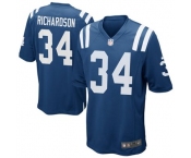 nike nfl jerseys indianapolis colts #34 richardson blue[game]