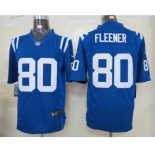 nike nfl jerseys indianapolis colts #80 fleener blue[game]