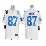 nike nfl jerseys indianapolis colts #87 wayne white Game Jersey