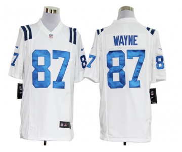 nike nfl jerseys indianapolis colts #87 wayne white Game Jersey