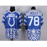 Nike Indianapolis Colts #78 Ryan Kelly Royal Blue Men's Stitched NFL Elite Noble Fashion Jersey