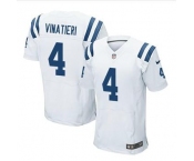 nike nfl indianapolis colts #4 vinatieri white[Elite]