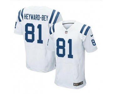 nike nfl indianapolis colts #81 heyward-bey white[Elite]