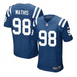 nike nfl indianapolis colts #98 mathis blue[Elite]