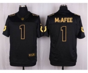 nike nfl jerseys indianapolis colts #1 mcafee black gold collection[Elite]