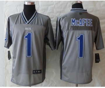 nike nfl jerseys indianapolis colts #1 mcafee grey[Elite vapor]