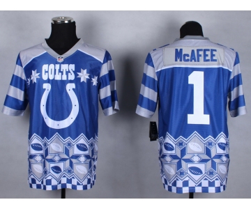 nike nfl jerseys indianapolis colts #1 mcafee[Elite Style Noble Fashion]