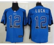 nike nfl jerseys indianapolis colts #12 luck blue[Elite drift fashion]