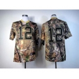 nike nfl jerseys indianapolis colts #12 luck camo[Elite]