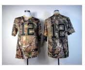 nike nfl jerseys indianapolis colts #12 luck camo[Elite]