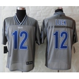 nike nfl jerseys indianapolis colts #12 luck grey[Elite vapor]