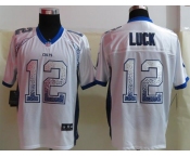 nike nfl jerseys indianapolis colts #12 luck white[Elite drift fashion]