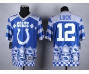 nike nfl jerseys indianapolis colts #12 luck[Elite Style Noble Fashion]