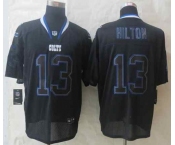 nike nfl jerseys indianapolis colts #13 hilton black[Elite lights out]