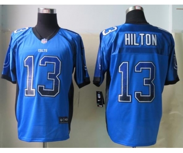 nike nfl jerseys indianapolis colts #13 hilton blue[Elite drift fashion]