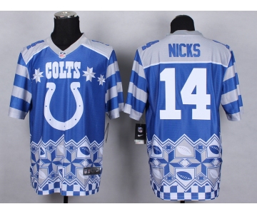 nike nfl jerseys indianapolis colts #14 nicks[Elite Style Noble Fashion]