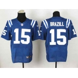 nike nfl jerseys indianapolis colts #15 brazill blue[Elite]