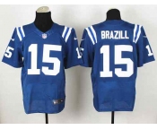 nike nfl jerseys indianapolis colts #15 brazill blue[Elite]