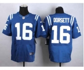 nike nfl jerseys indianapolis colts #16 dorsett blue[Elite]