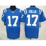 nike nfl jerseys indianapolis colts #17 collie blue[elite]