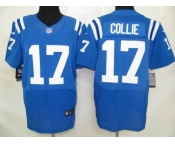 nike nfl jerseys indianapolis colts #17 collie blue[elite]