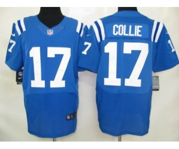 nike nfl jerseys indianapolis colts #17 collie blue[elite]