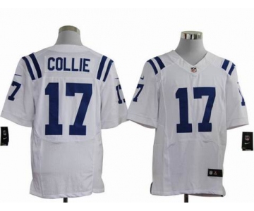 nike nfl jerseys indianapolis colts #17 collie white[elite]