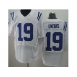 nike nfl jerseys indianapolis colts #19 unitas white[Elite]