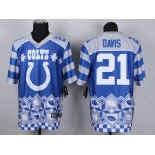 nike nfl jerseys indianapolis colts #21 davis[Elite Style Noble Fashion]