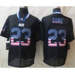 nike nfl jerseys indianapolis colts #23 gore black[Elite USA flag fashion]