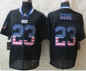 nike nfl jerseys indianapolis colts #23 gore black[Elite USA flag fashion]