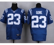 nike nfl jerseys indianapolis colts #23 gore blue[Elite]