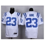 nike nfl jerseys indianapolis colts #23 gore white[Elite]