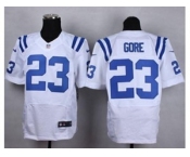 nike nfl jerseys indianapolis colts #23 gore white[Elite]