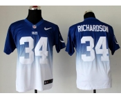 nike nfl jerseys indianapolis colts #34 richardson blue-white[Elite drift fashion][second version]