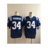 nike nfl jerseys indianapolis colts #34 robinson blue[Elite][robinson]