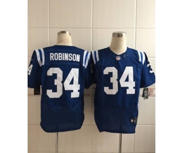 nike nfl jerseys indianapolis colts #34 robinson blue[Elite][robinson]