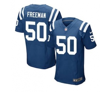 nike nfl jerseys indianapolis colts #50 freeman blue[Elite][freeman]