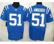 nike nfl jerseys indianapolis colts #51 angerer blue[elite]