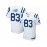 nike nfl jerseys indianapolis colts #83 dwayne allen white[Elite]